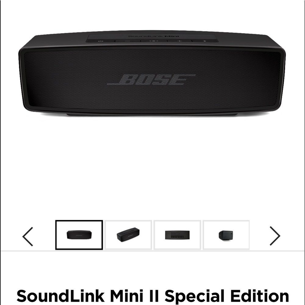 Bose soundlink ll special edition.